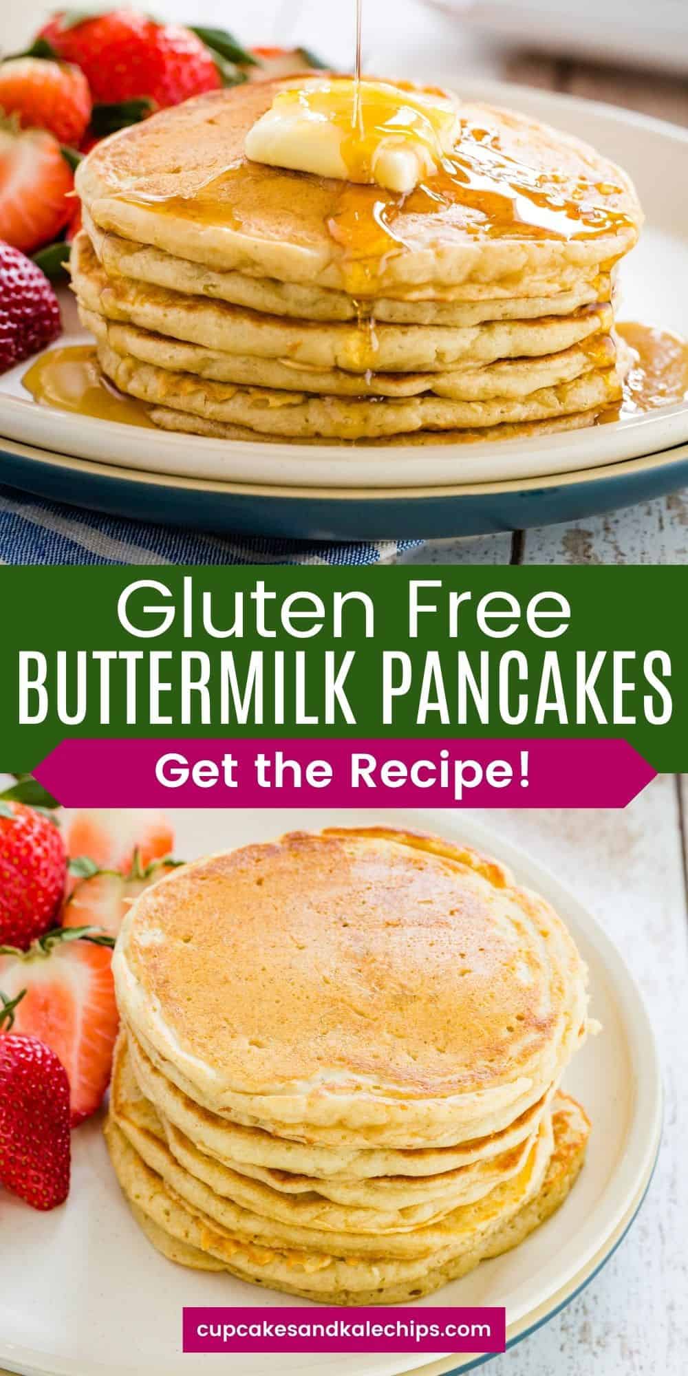 Gluten Free Buttermilk Pancakes | Cupcakes & Kale Chips