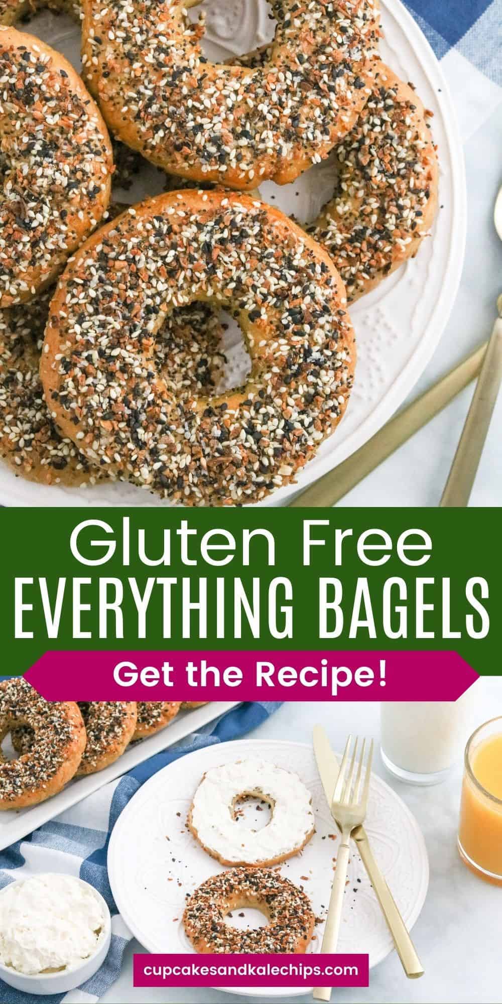 Homemade Gluten Free Everything Bagels | Cupcakes & Kale Chips