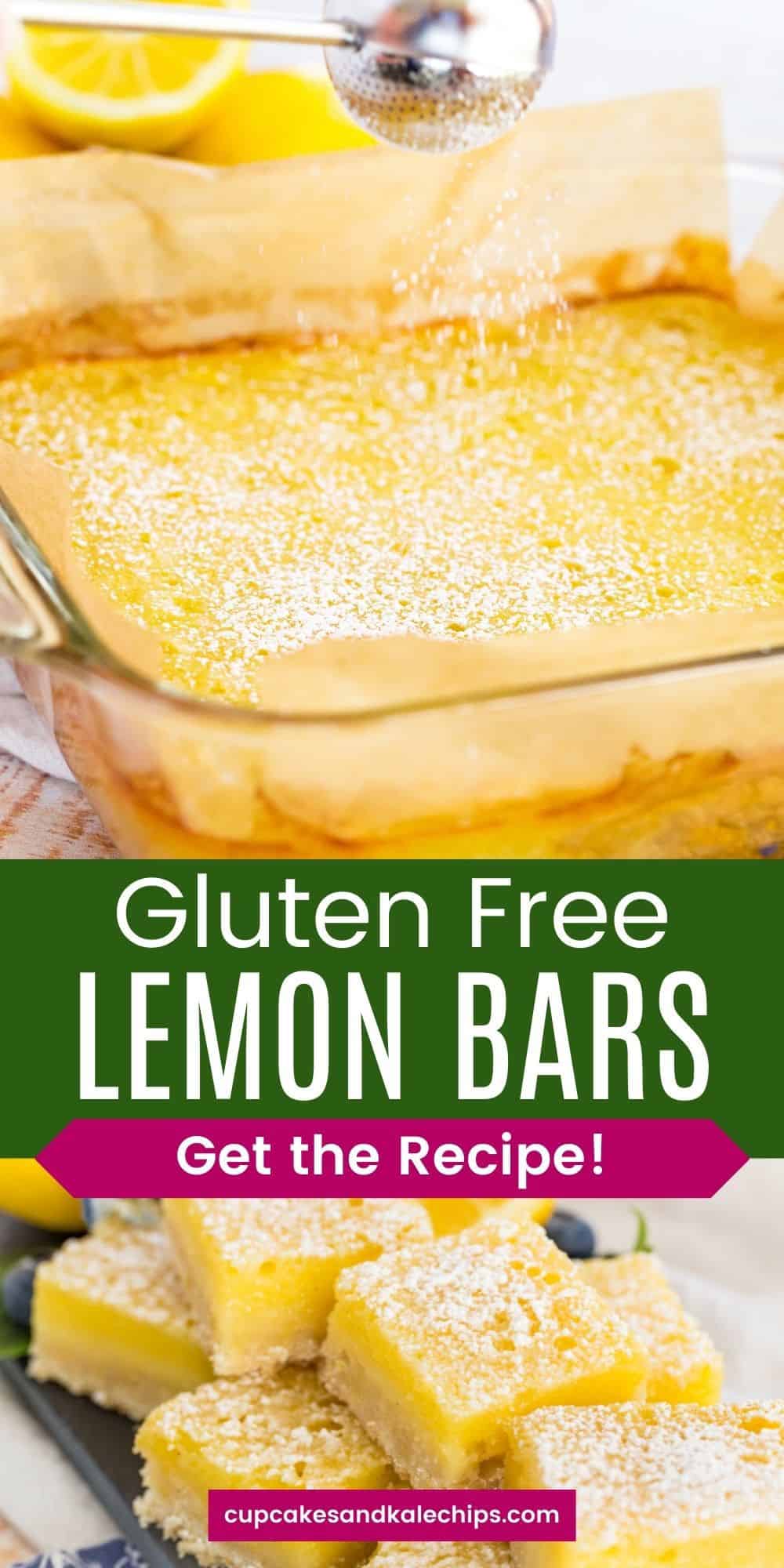 Gluten Free Lemon Bars | Cupcakes & Kale Chips