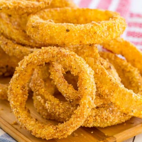 Mozzarella Stick Onion Rings Recipe by Tasty