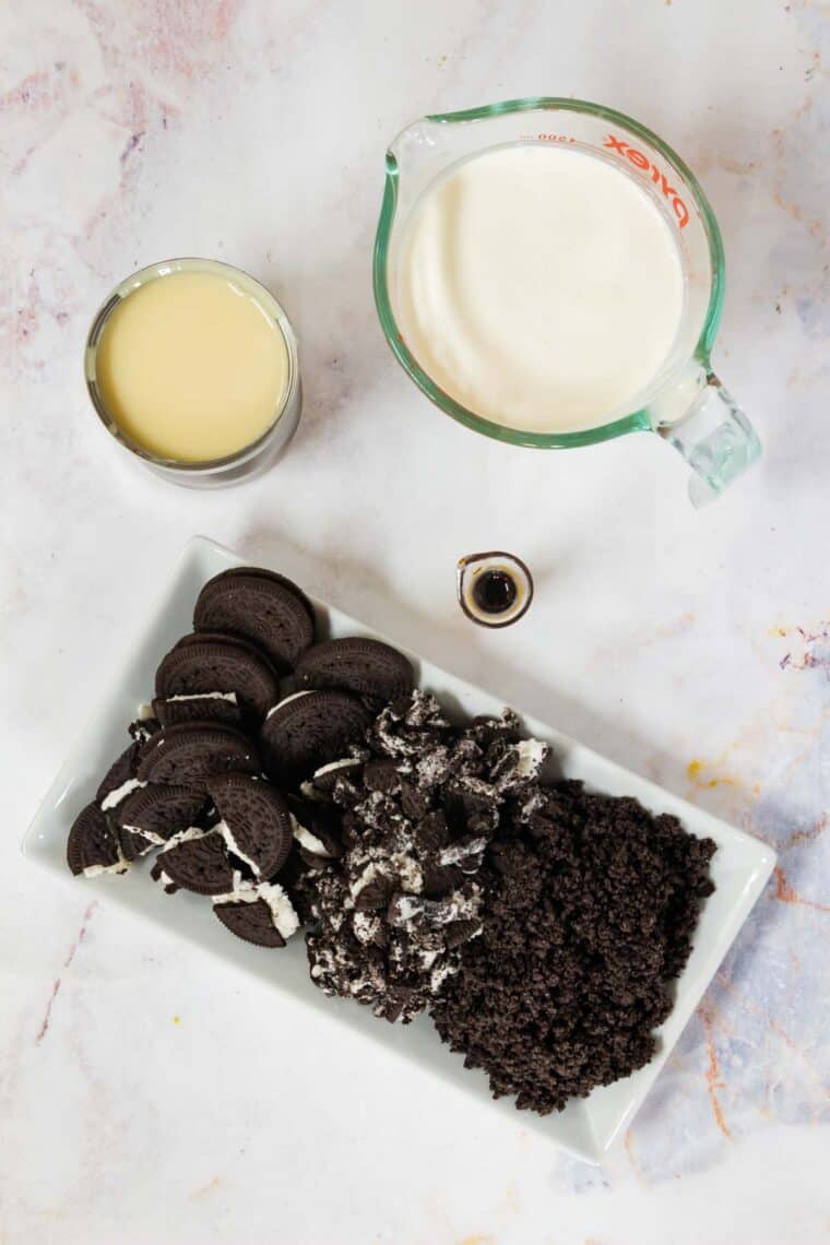 No-Churn Cookies and Cream Ice Cream | Cupcakes & Kale Chips