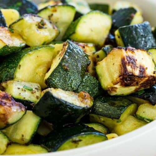 Air Fryer Zucchini with Parmesan - Cupcakes & Kale Chips