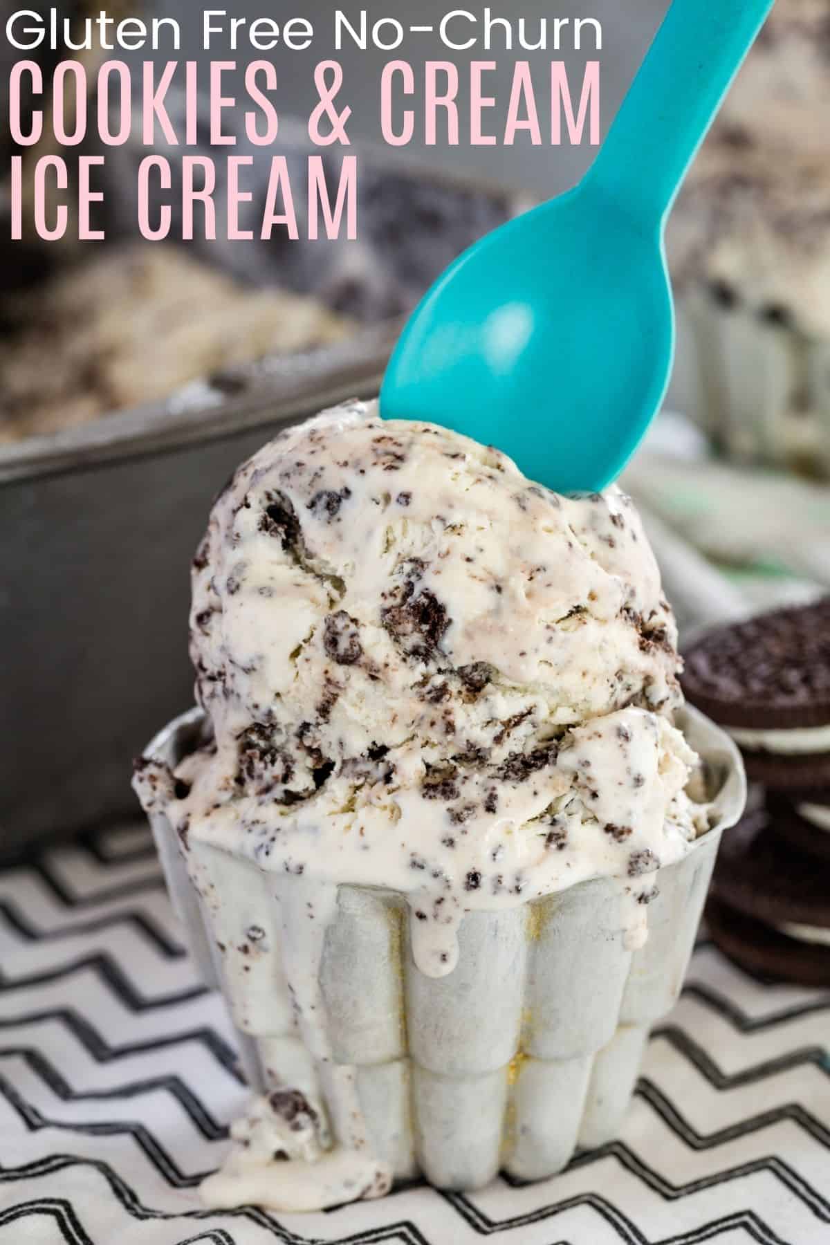 No-Churn Cookies and Cream Ice Cream | Cupcakes & Kale Chips