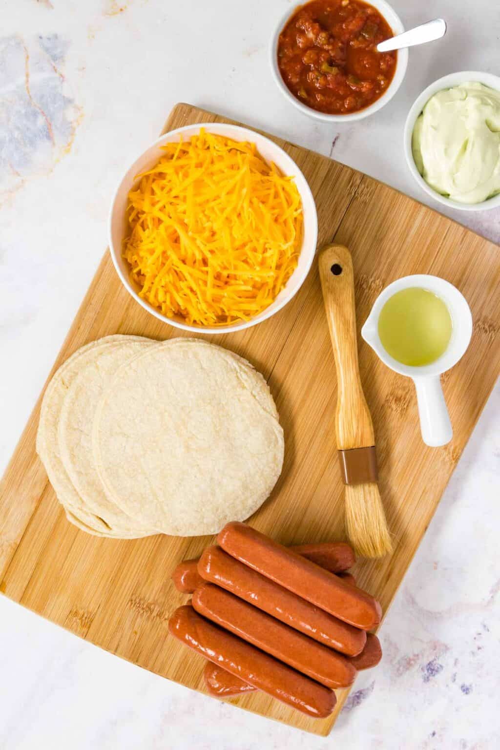 Mexican Hot Dog Taquitos Crispy Dogs! Cupcakes & Kale Chips