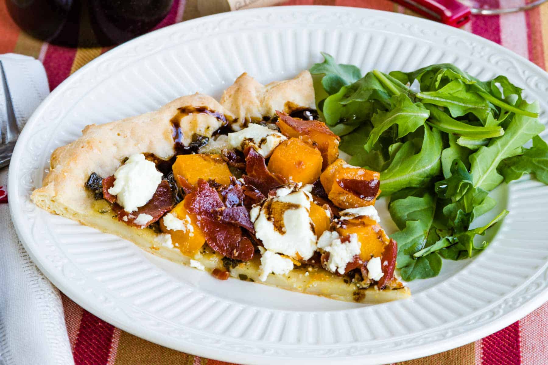 Roasted Butternut Squash Pizza Cupcakes & Kale Chips