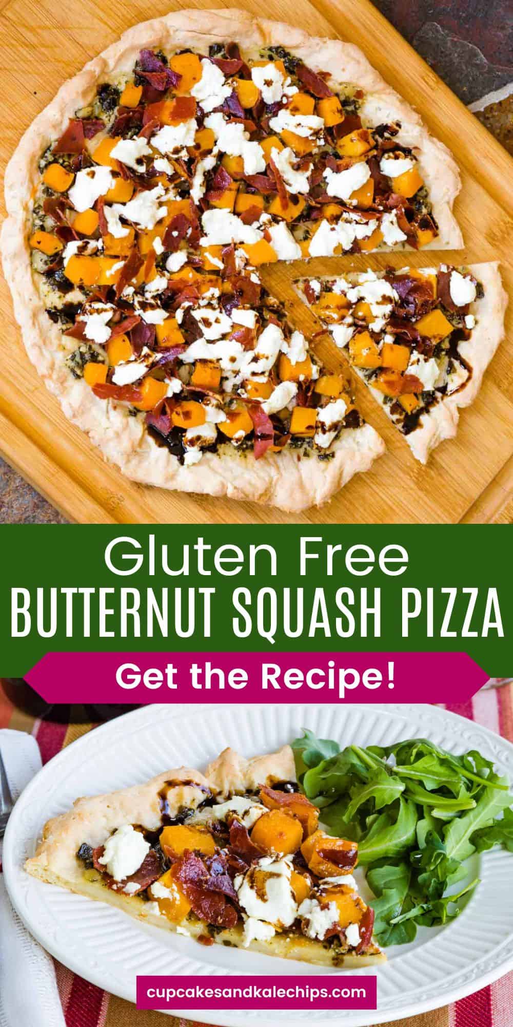 Roasted Butternut Squash Pizza | Cupcakes & Kale Chips
