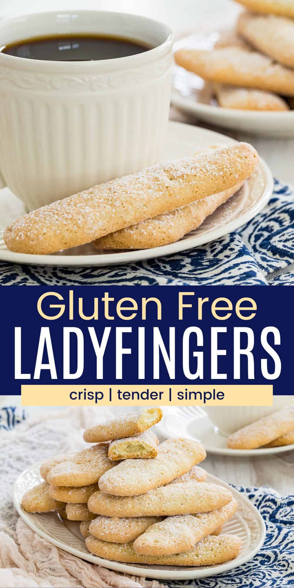 Gluten Free Ladyfingers Cupcakes & Kale Chips