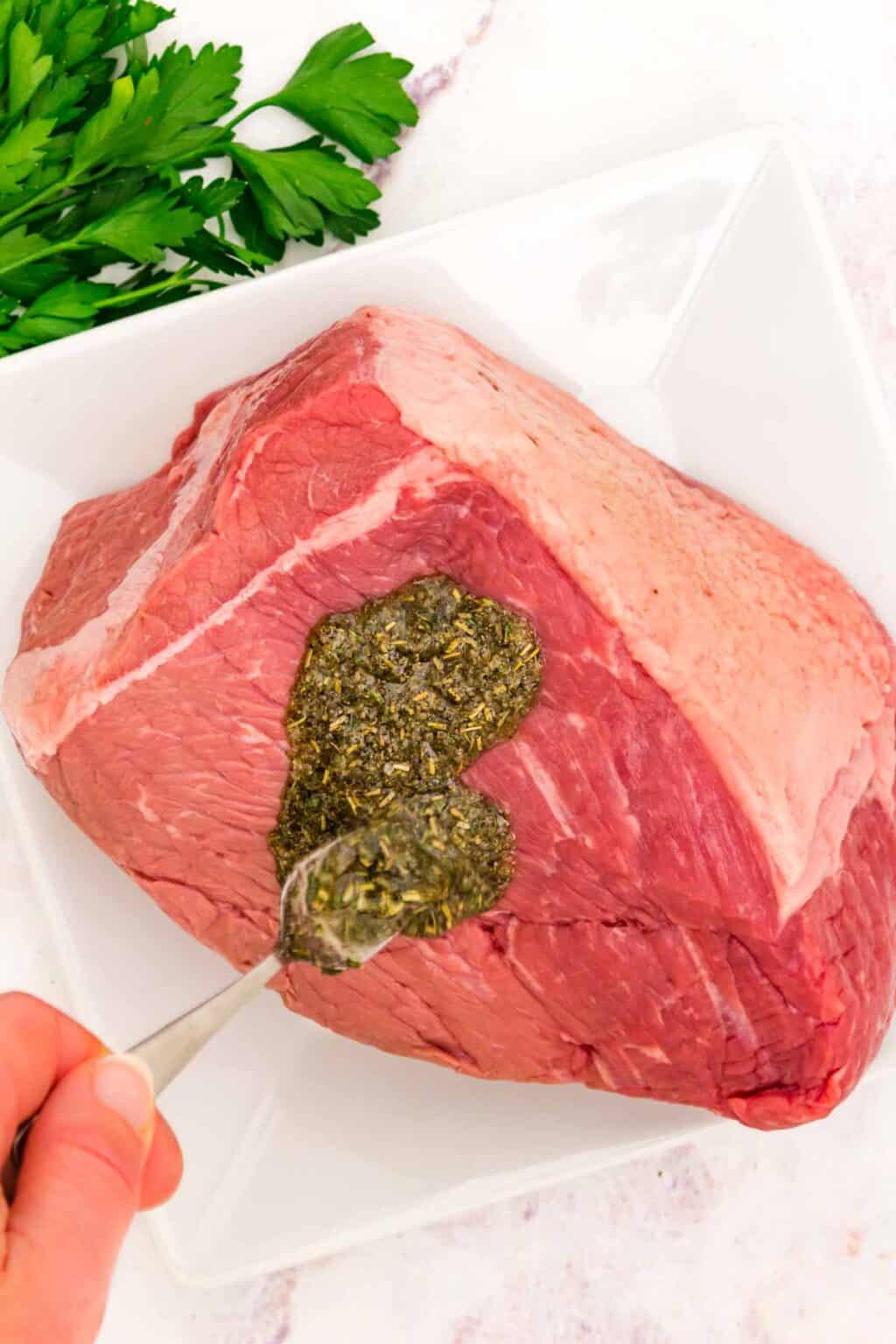 Tender Bottom Round Roast Cupcakes & Kale Chips