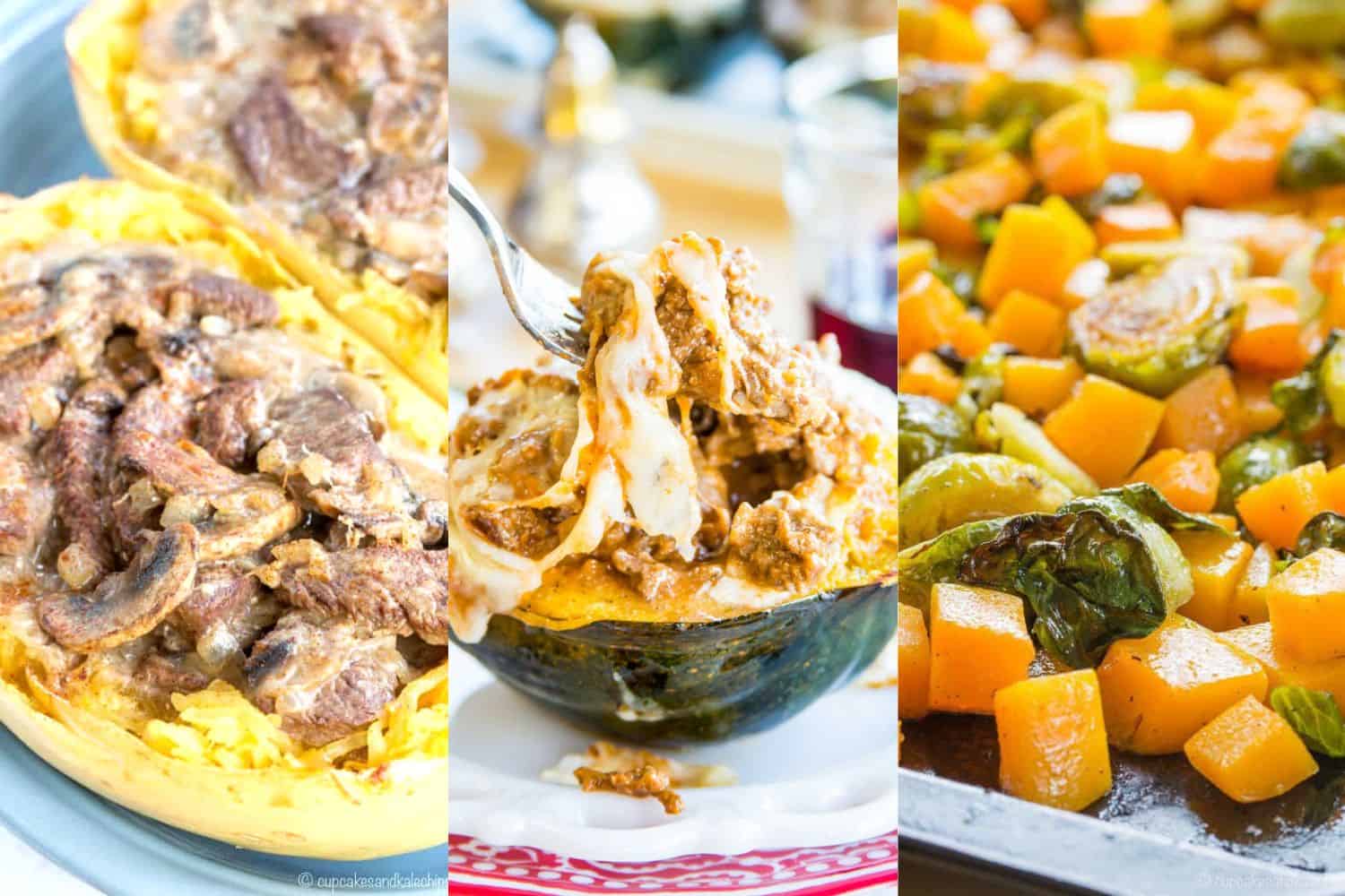 30 Savory Winter Squash Recipes Cupcakes Kale Chips   Winter Squash Recipes Horizontal Collage 