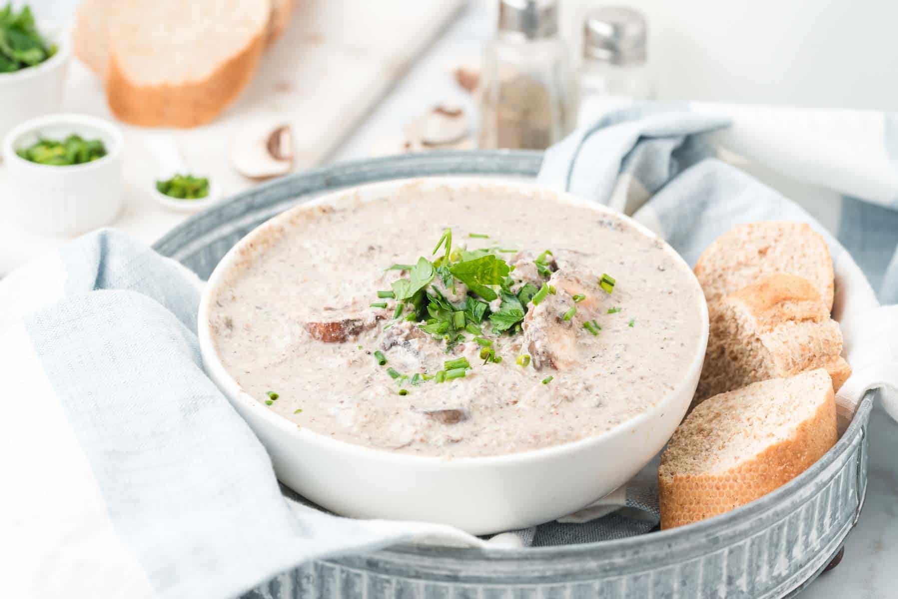 Cream of Mushroom Soup | Cupcakes & Kale Chips