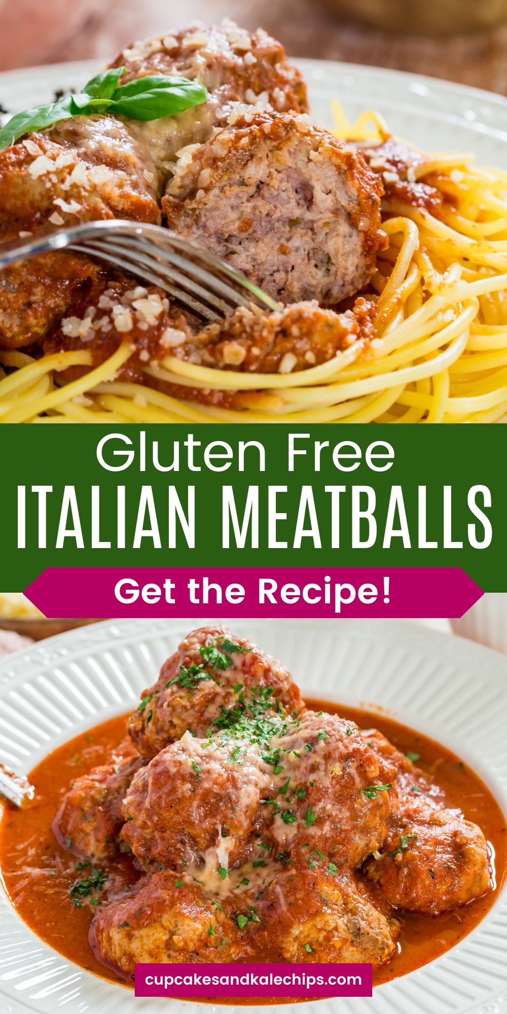 Gluten-Free Italian Meatballs | Cupcakes & Kale Chips