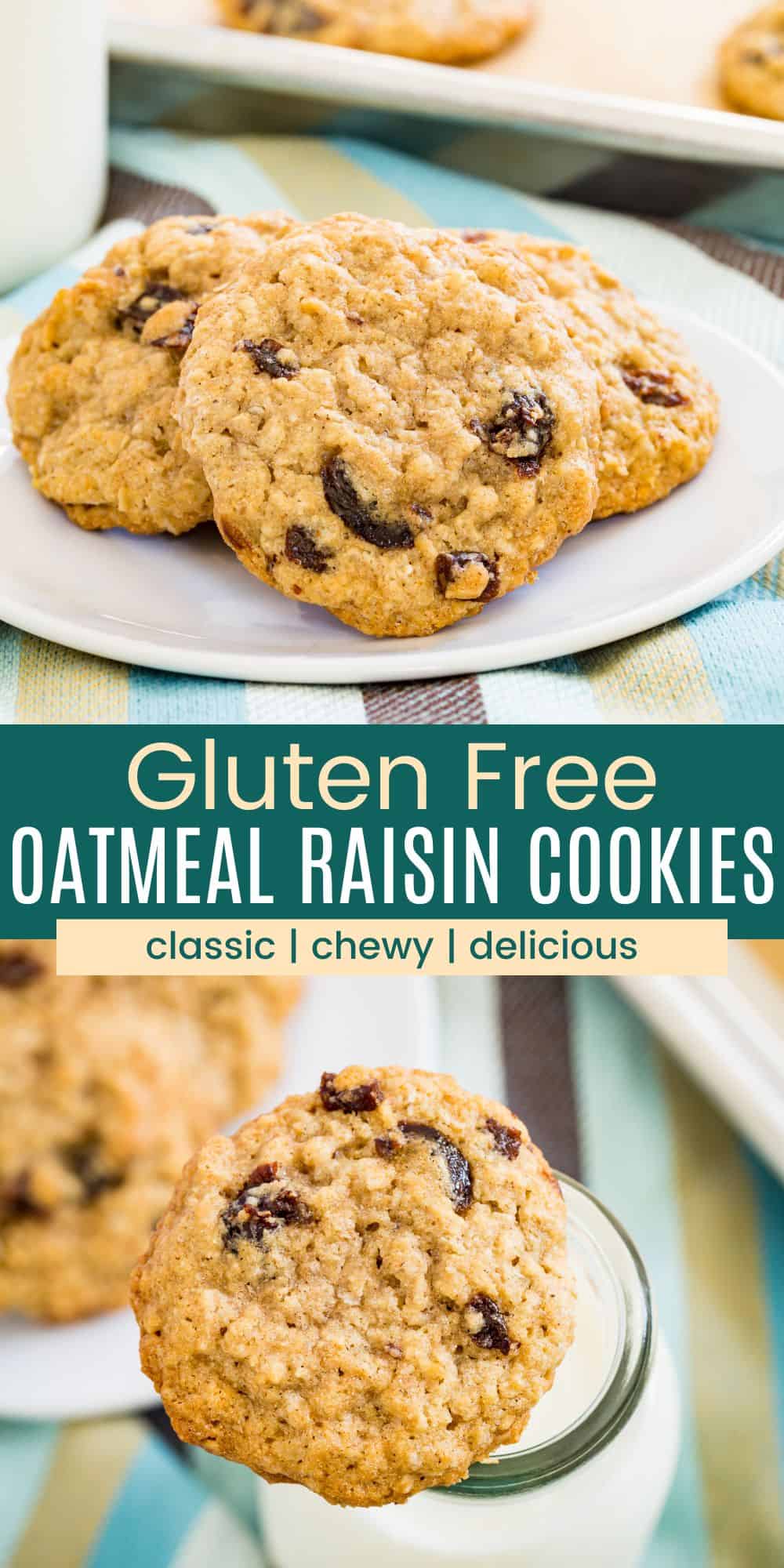 Gluten Free Oatmeal Raisin Cookies | Cupcakes & Kale Chips