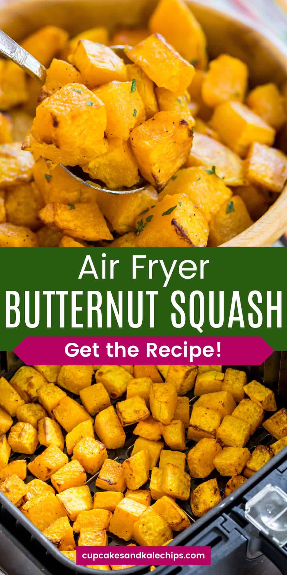 Air Fryer Butternut Squash | Cupcakes & Kale Chips