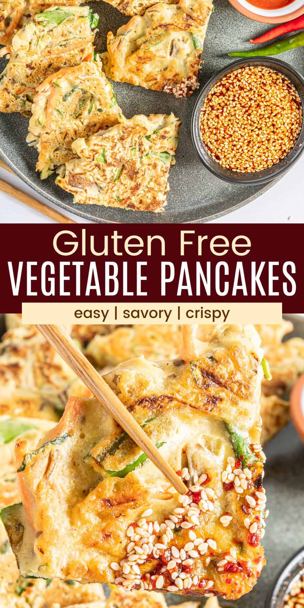Crispy Vegetable Pancakes Cupcakes & Kale Chips