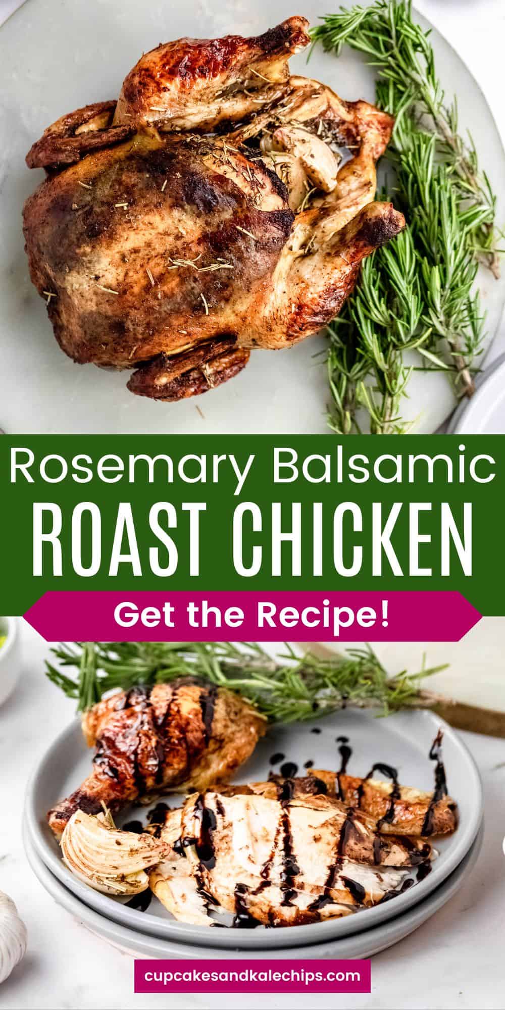 Rosemary Balsamic Roast Chicken Cupcakes And Kale Chips