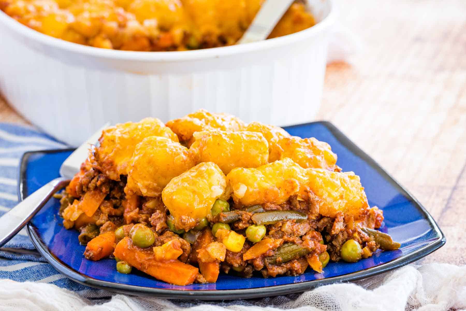 Tater Tot Shepherd’s Pie | Cupcakes & Kale Chips
