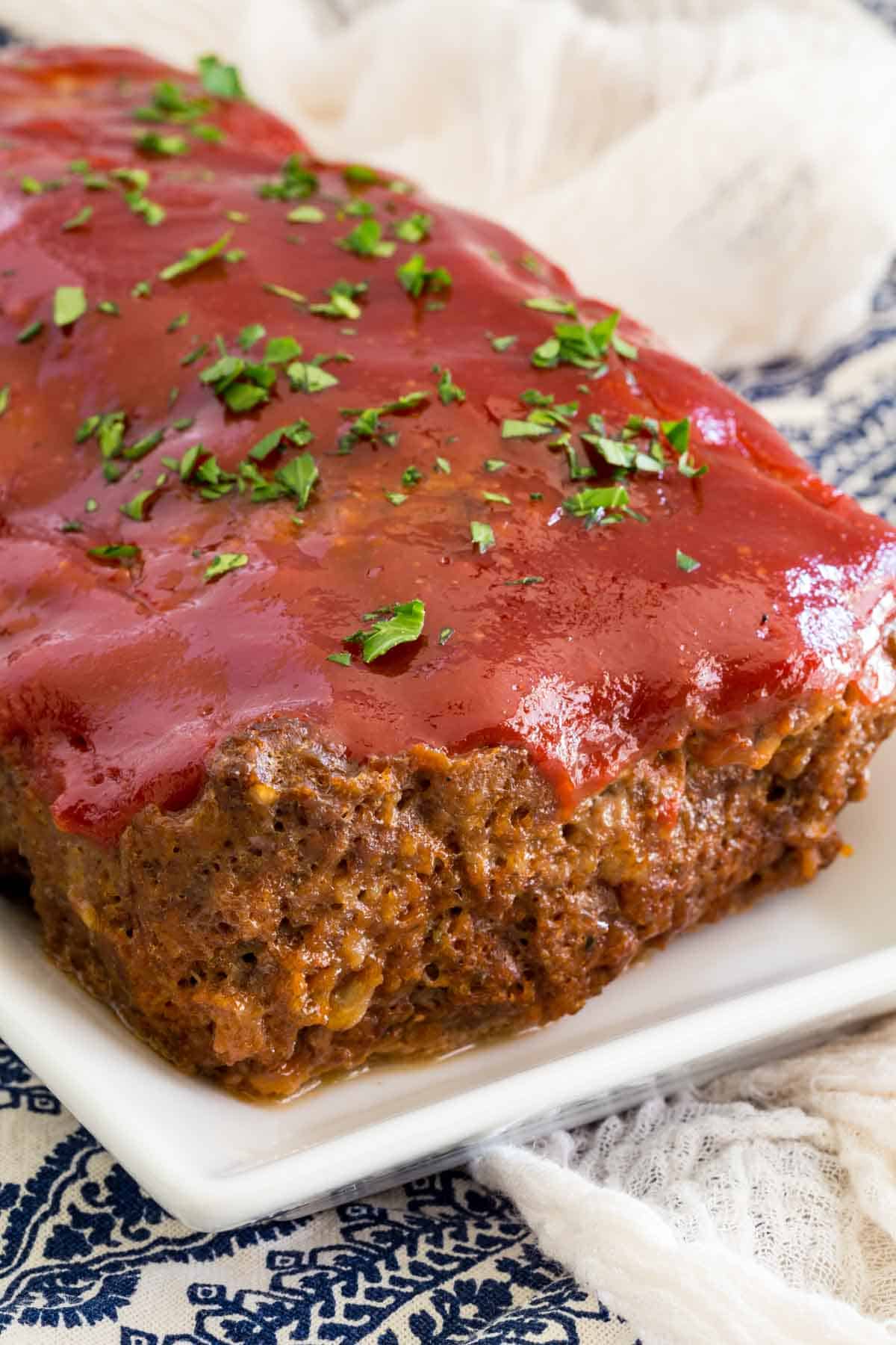 Gluten Free Classic Meatloaf | Cupcakes & Kale Chips