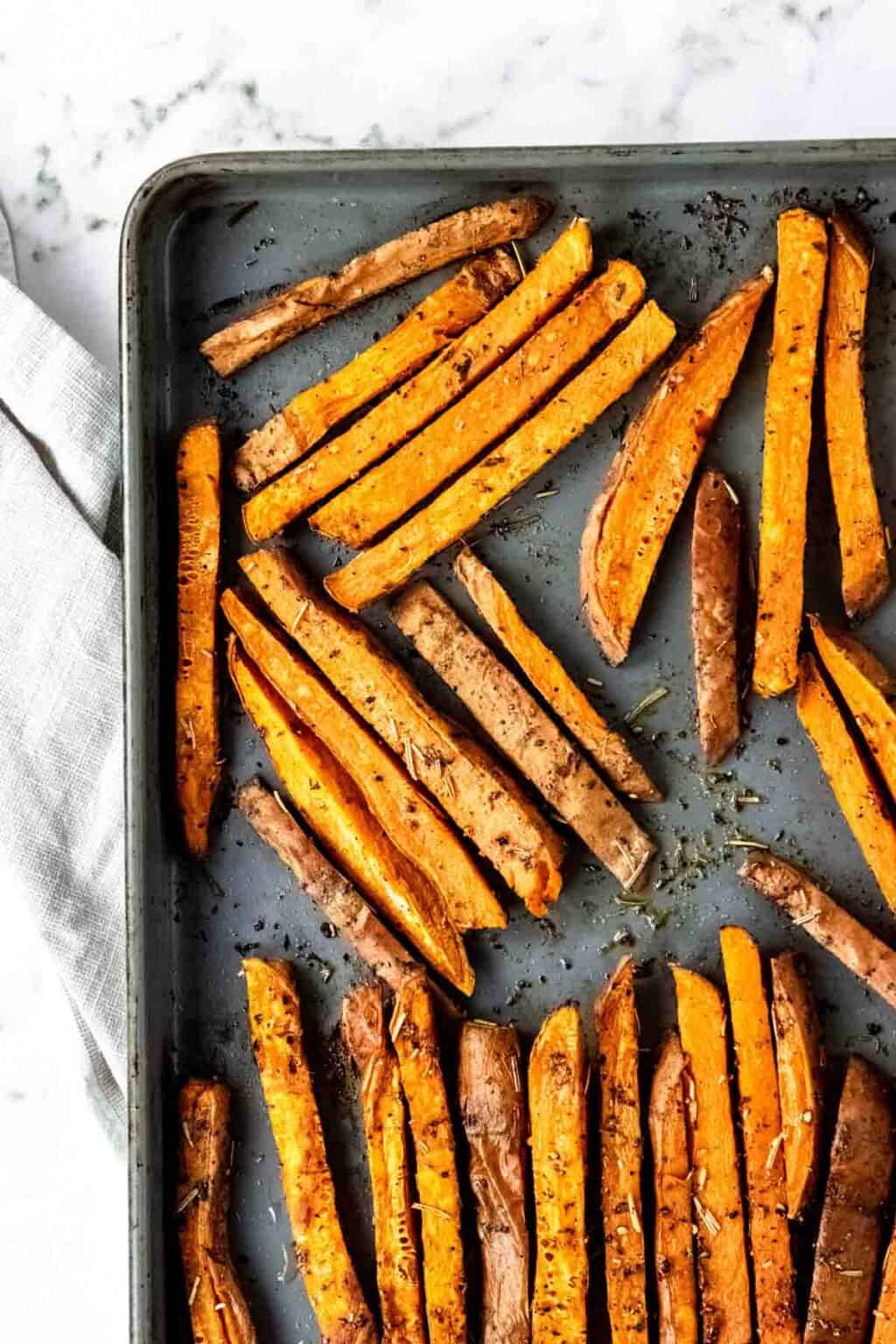 Easy Baked Sweet Potato Fries Cupcakes & Kale Chips
