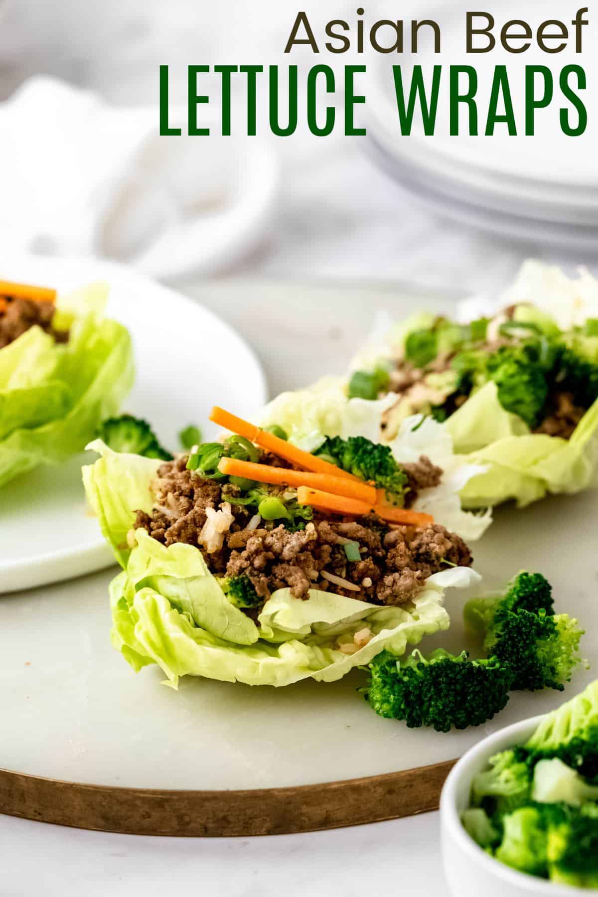 Asian Beef Lettuce Wraps Cupcakes & Kale Chips