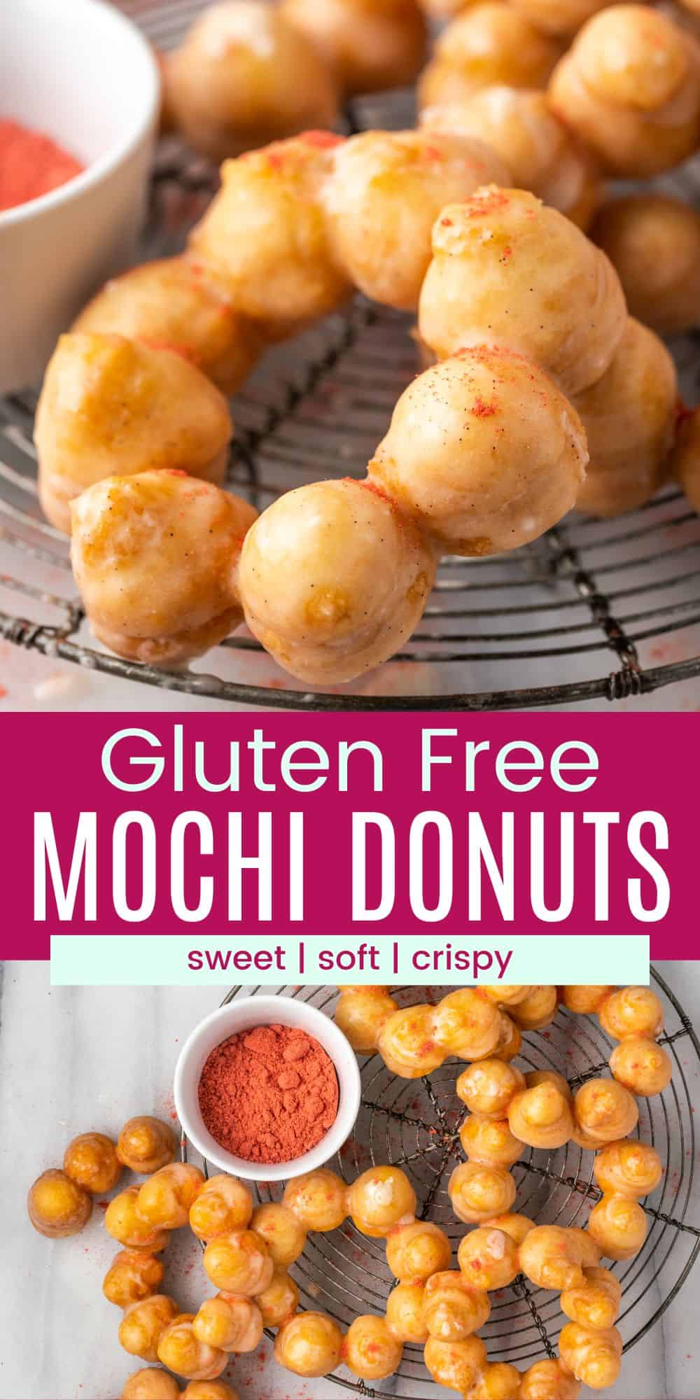 Gluten Free Mochi Donuts Cupcakes & Kale Chips