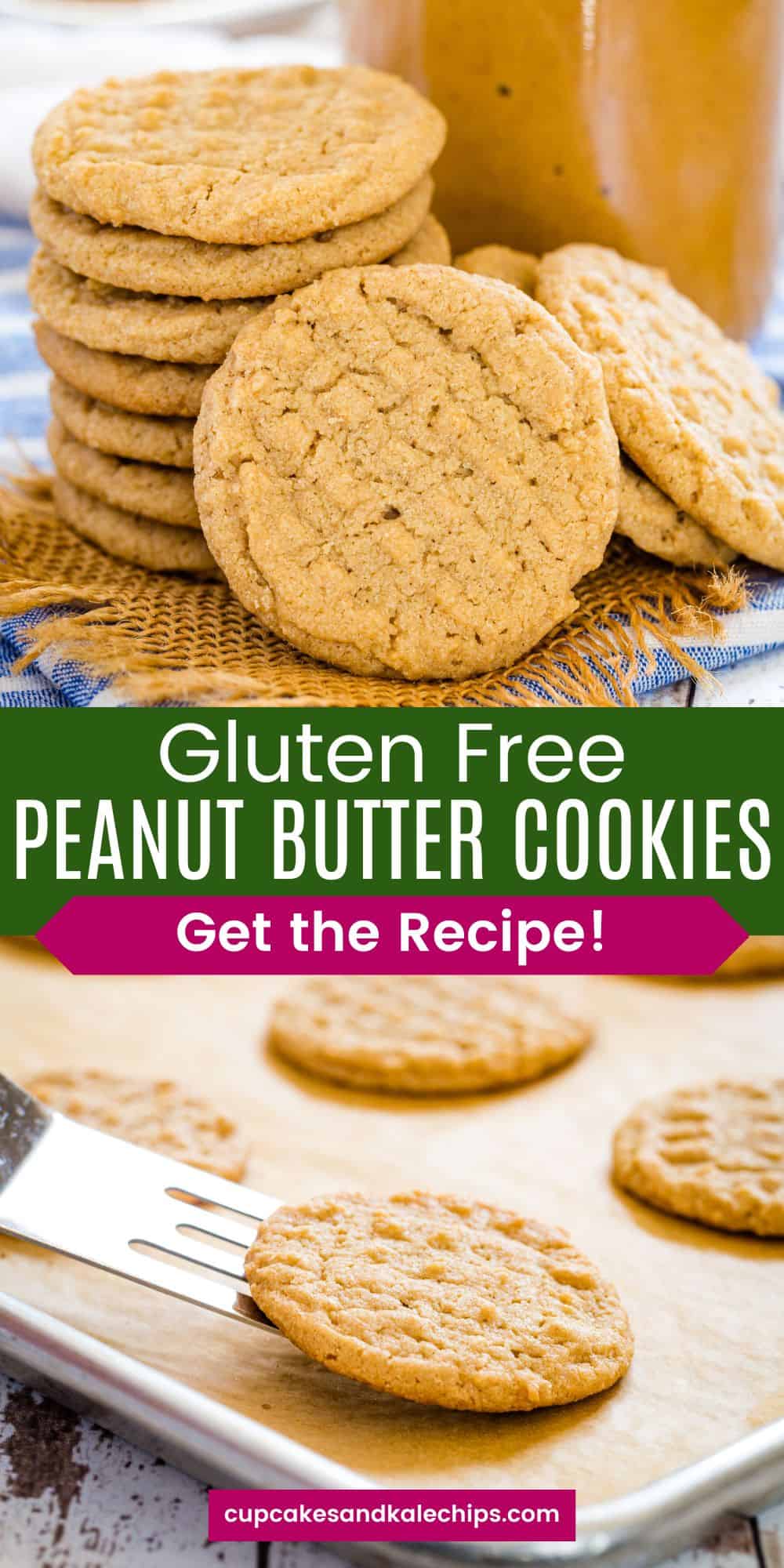 Gluten Free Peanut Butter Cookies | Cupcakes & Kale Chips