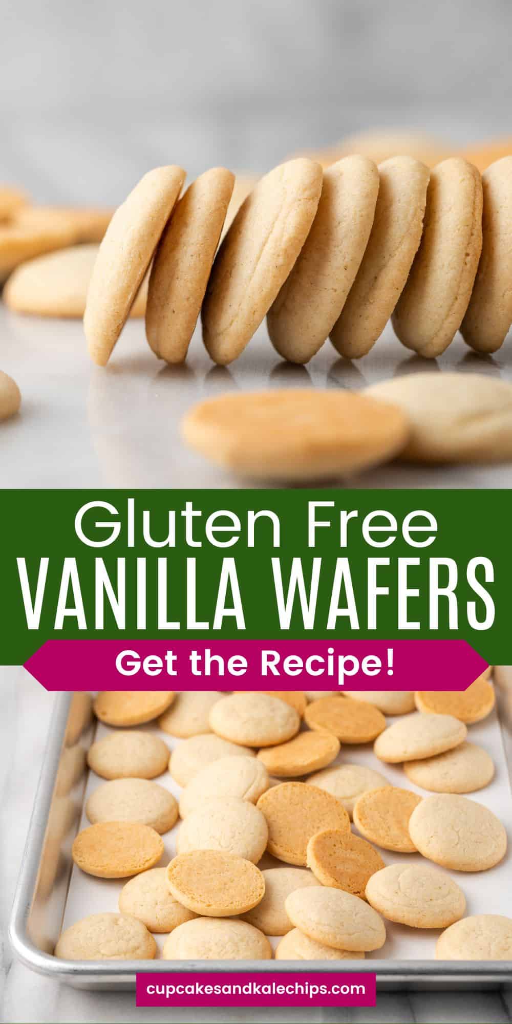 Gluten Free Vanilla Wafers Cupcakes & Kale Chips