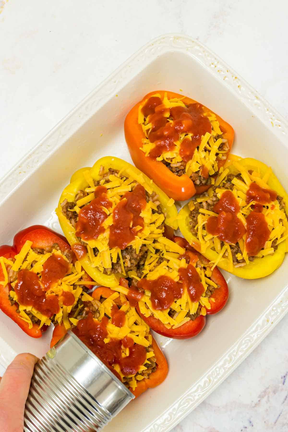Classic Stuffed Peppers Cupcakes & Kale Chips