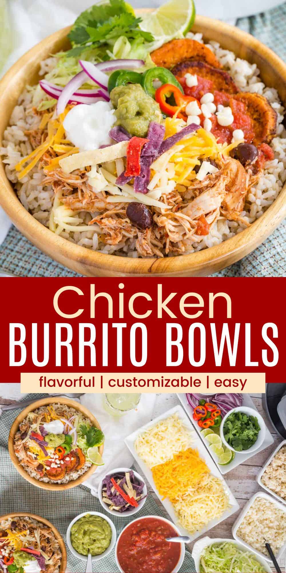 Chicken Burrito Bowls | Cupcakes & Kale Chips