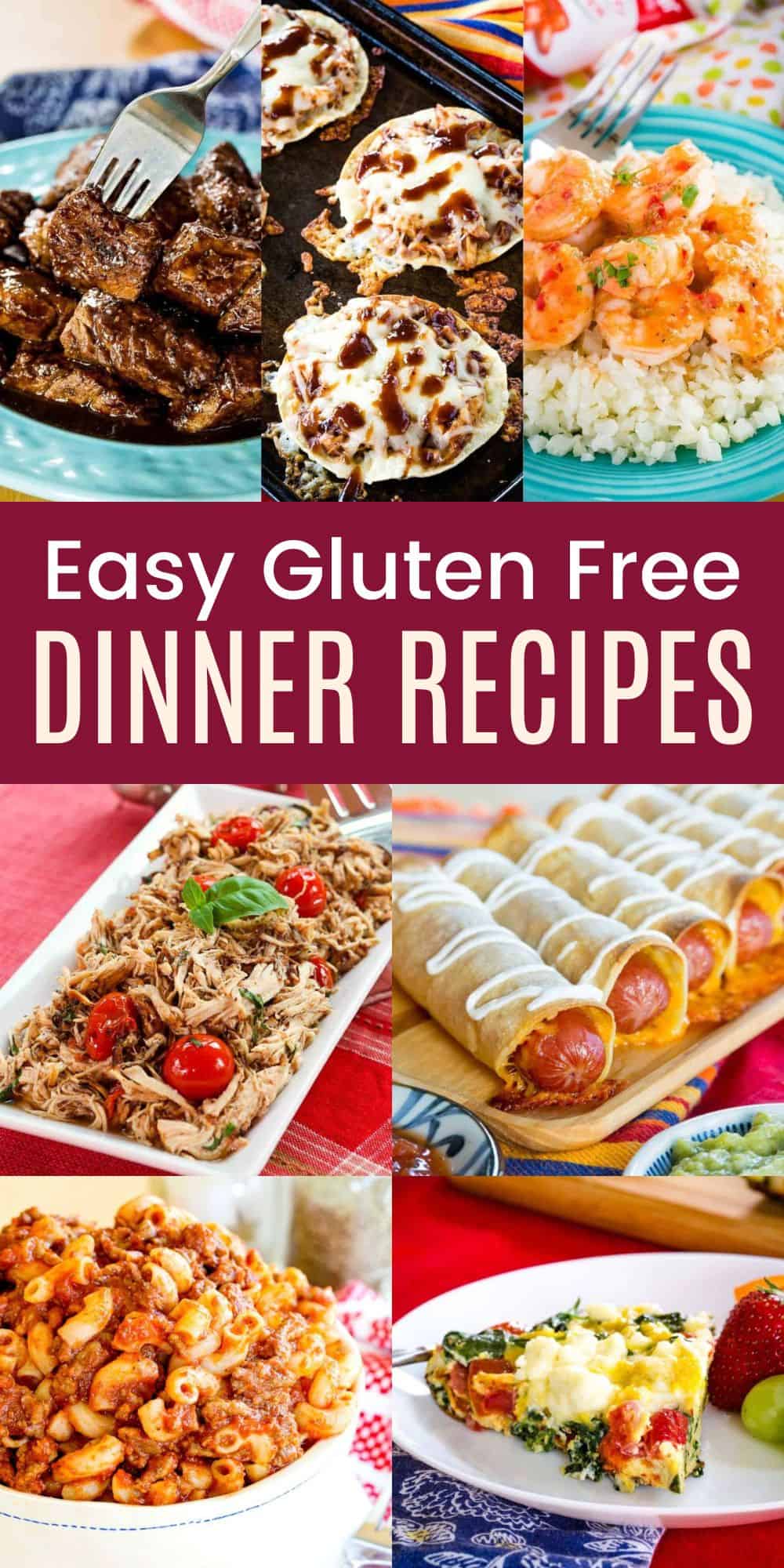 30+ Easy Gluten Free Dinner Recipes - 5 Ingredient Meals!
