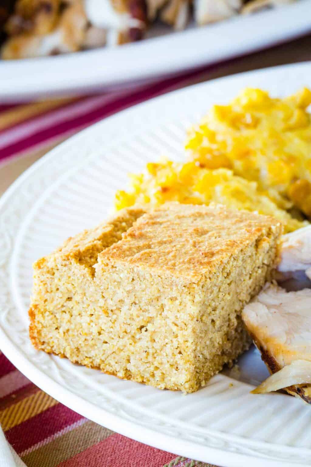 Gluten Free Apple Butter Cornbread | Cupcakes & Kale Chips