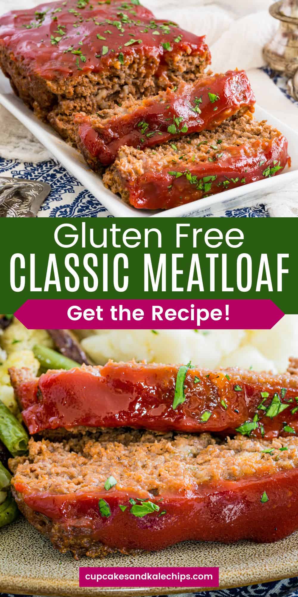 Gluten Free Classic Meatloaf Cupcakes & Kale Chips