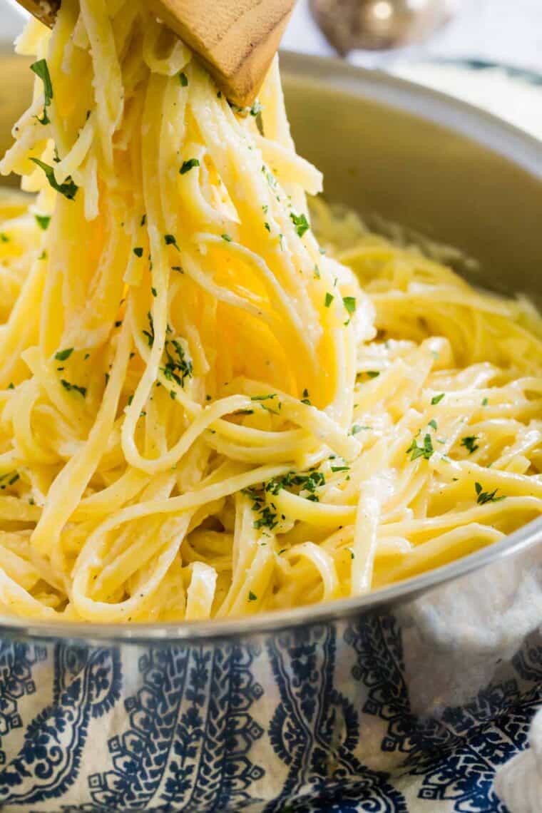 GlutenFree Fettuccine Alfredo Cupcakes and Kale Chips