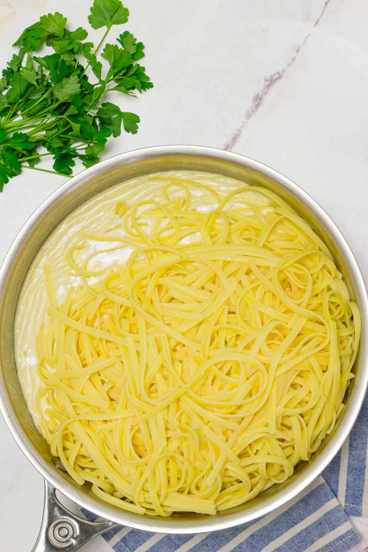 GlutenFree Fettuccine Alfredo Cupcakes and Kale Chips
