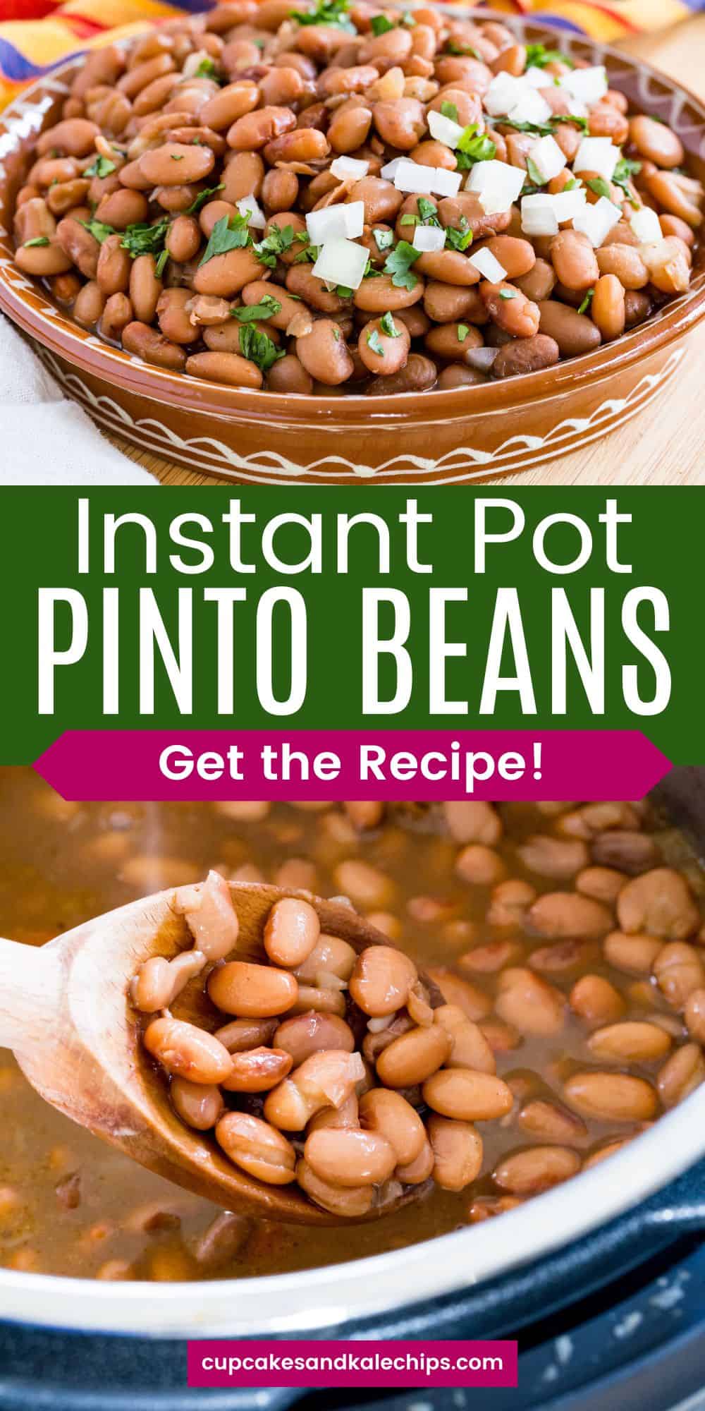 Instant Pot Pinto Beans | Cupcakes & Kale Chips