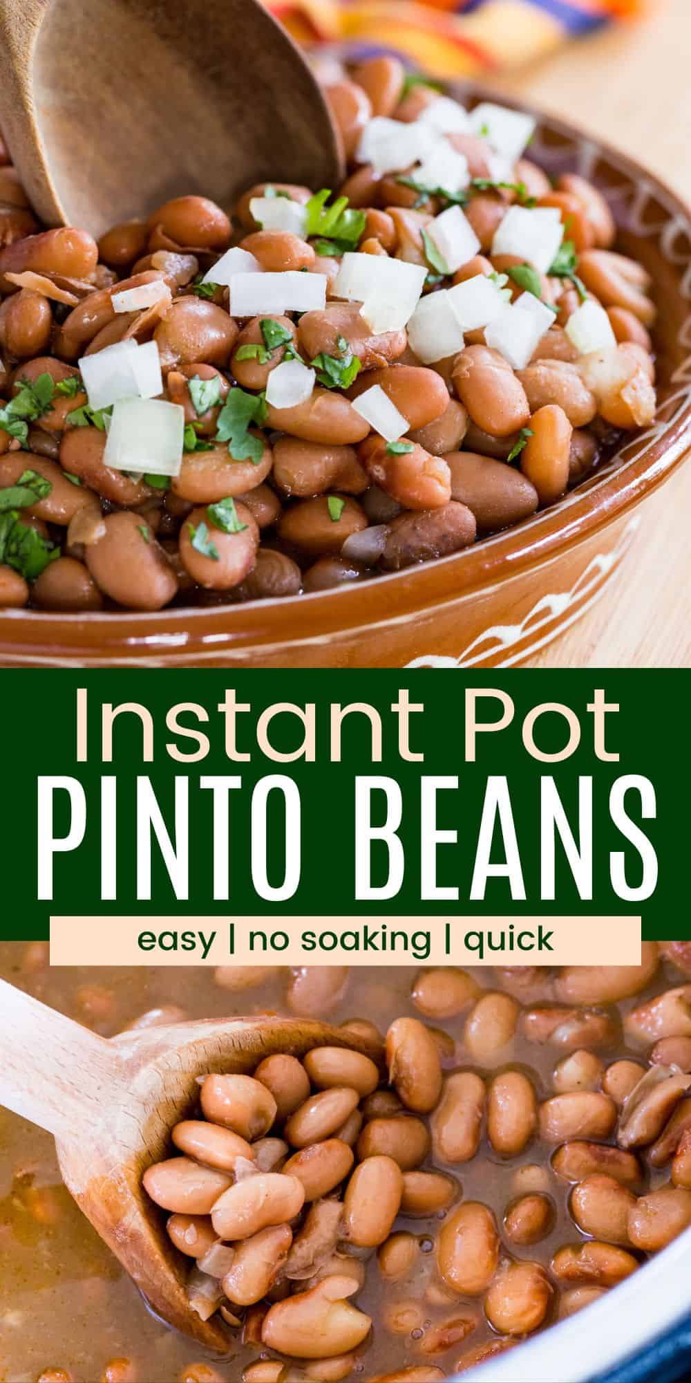 Instant Pot Pinto Beans | Cupcakes & Kale Chips