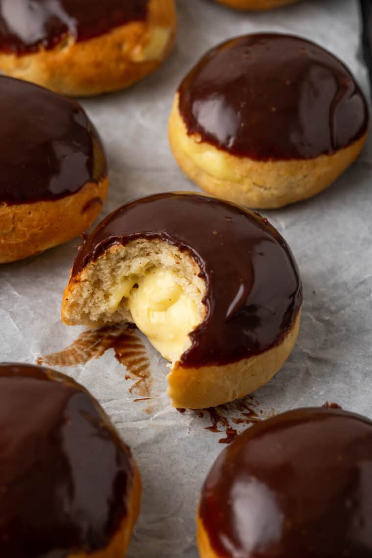 Gluten-Free Boston Cream Donuts | Cupcakes and Kale Chips