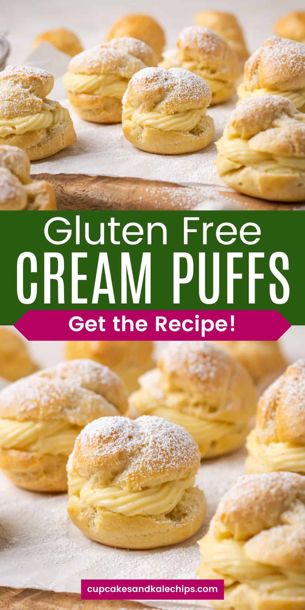 Gluten Free Cream Puffs | Cupcakes & Kale Chips