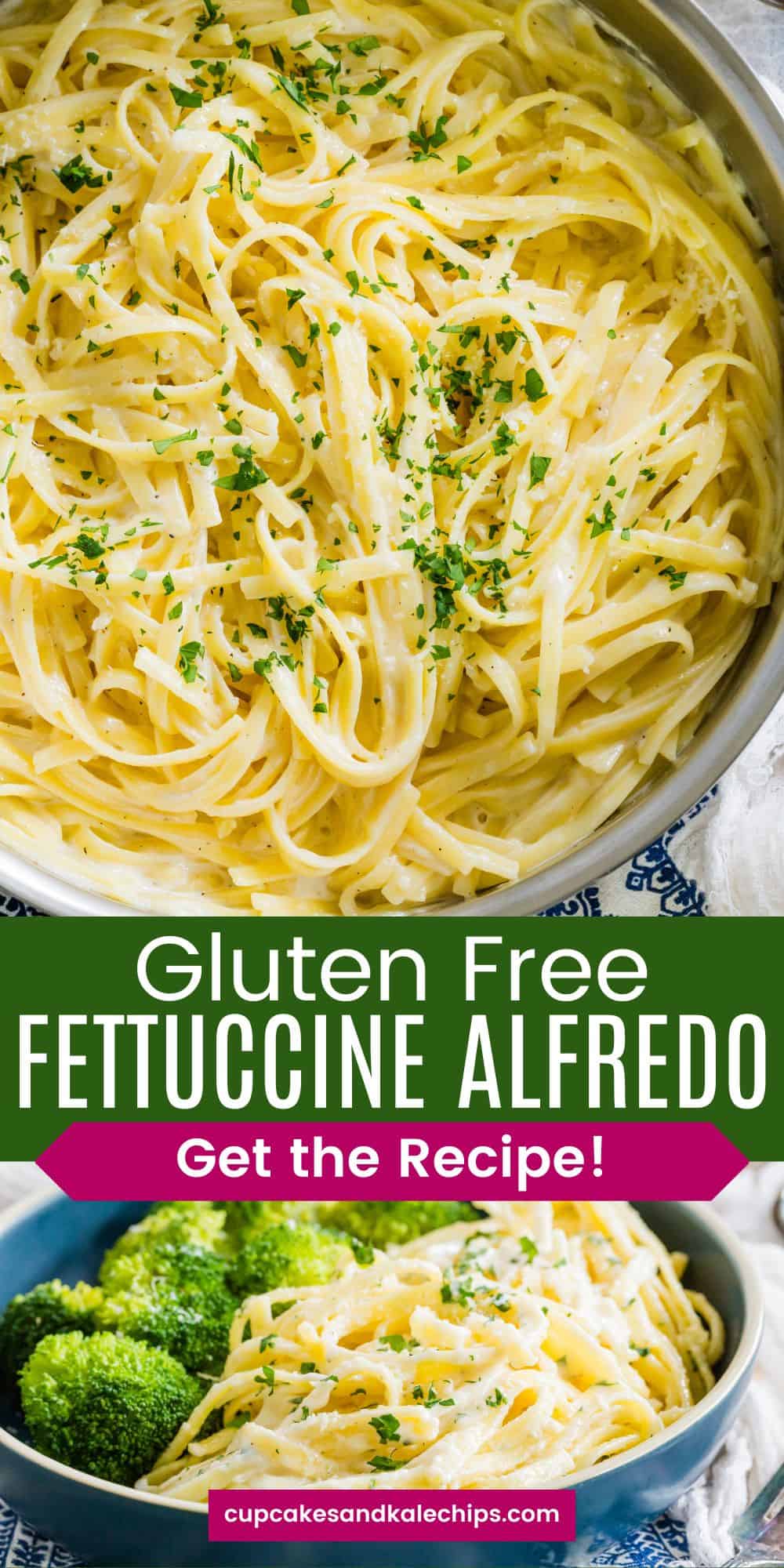 Gluten Free Fettuccine Alfredo Cupcakes And Kale Chips Gluten Free Fettuccine Alfredo Cupcakes And Kale Chips