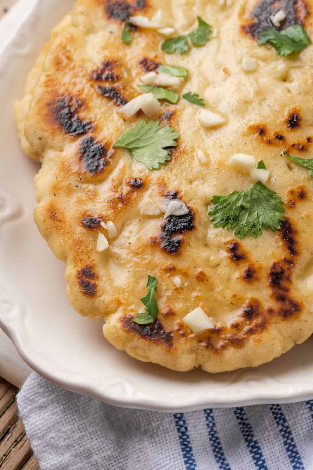 Gluten Free Naan Bread - Soft Skillet Flatbread in Minutes!