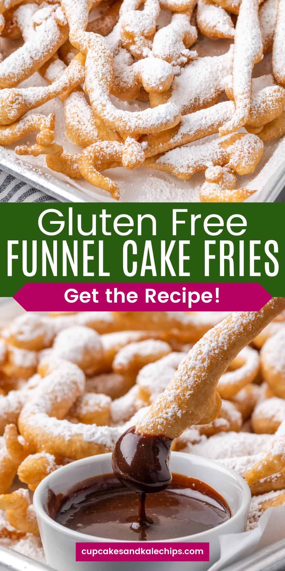 Funnel Cake Fries Cupcakes & Kale Chips