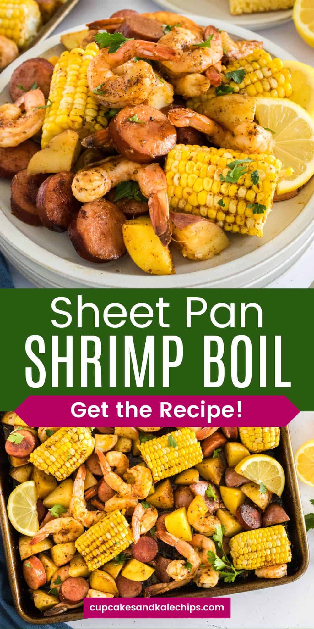 Sheet Pan Shrimp Boil | Cupcakes and Kale Chips