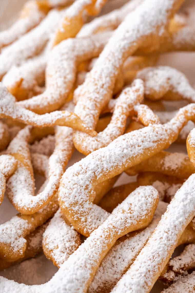 Funnel Cake Fries Cupcakes and Kale Chips