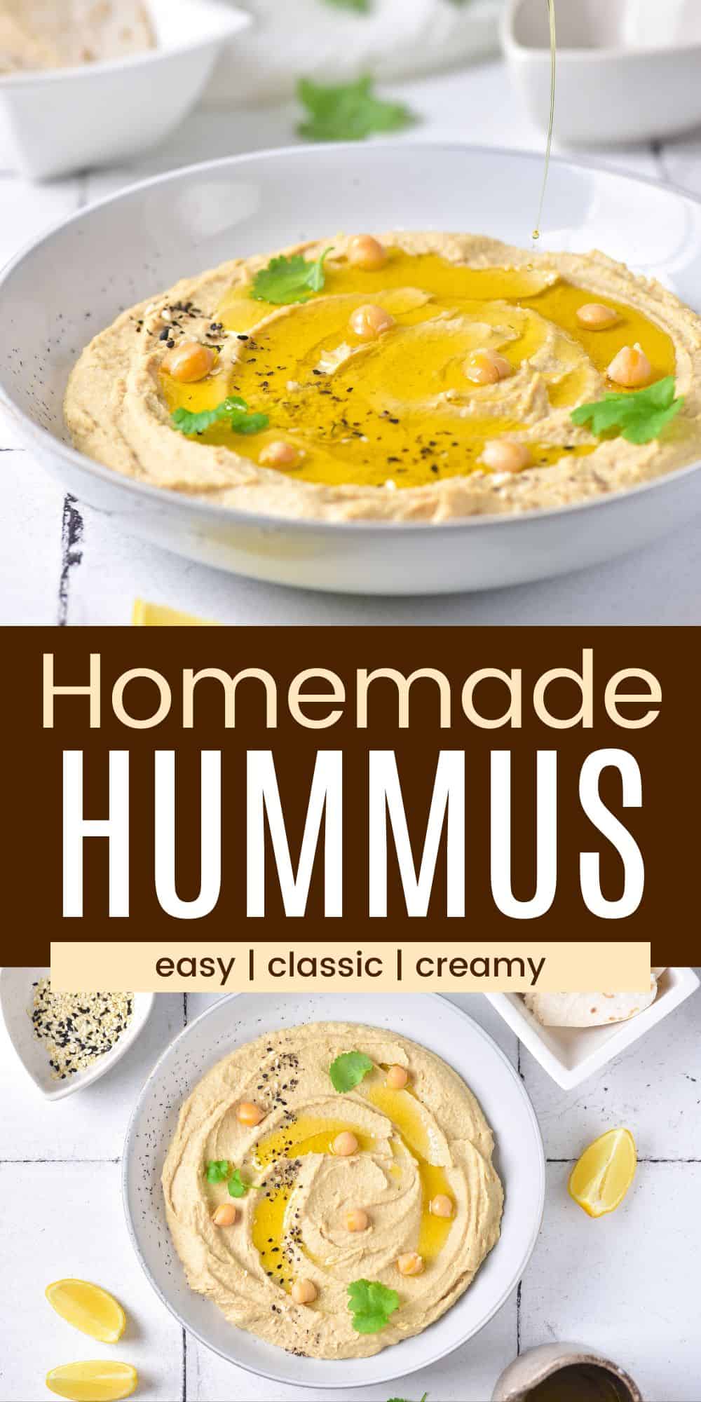 Homemade Hummus Recipe | Cupcakes and Kale Chips