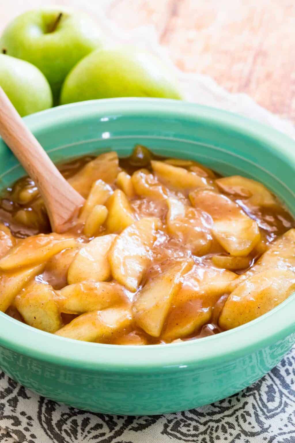Homemade Apple Pie Filling Cupcakes and Kale Chips
