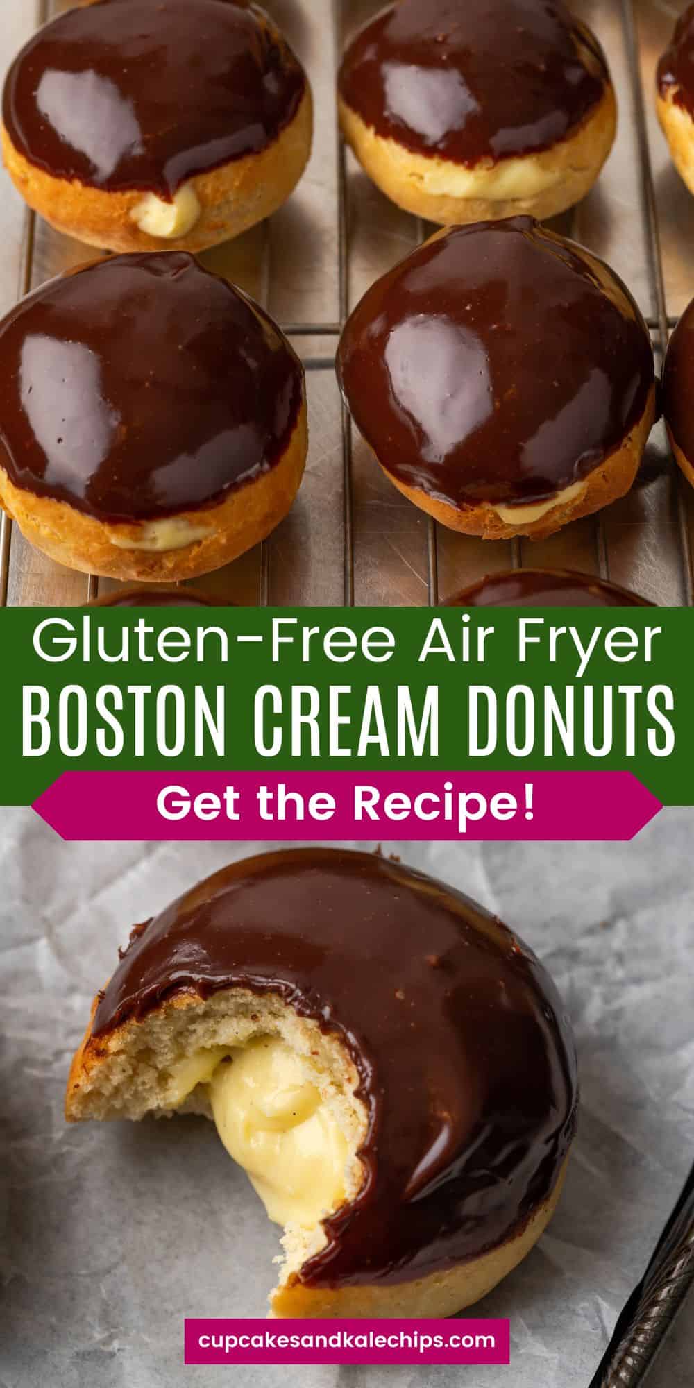 Gluten-Free Boston Cream Donuts | Cupcakes and Kale Chips