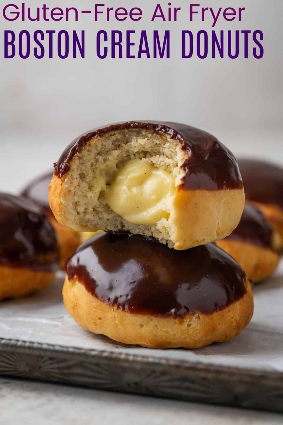 GlutenFree Boston Cream Donuts Cupcakes and Kale Chips