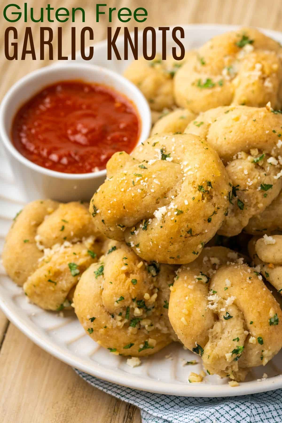 Gluten Free Garlic Knots Cupcakes & Kale Chips