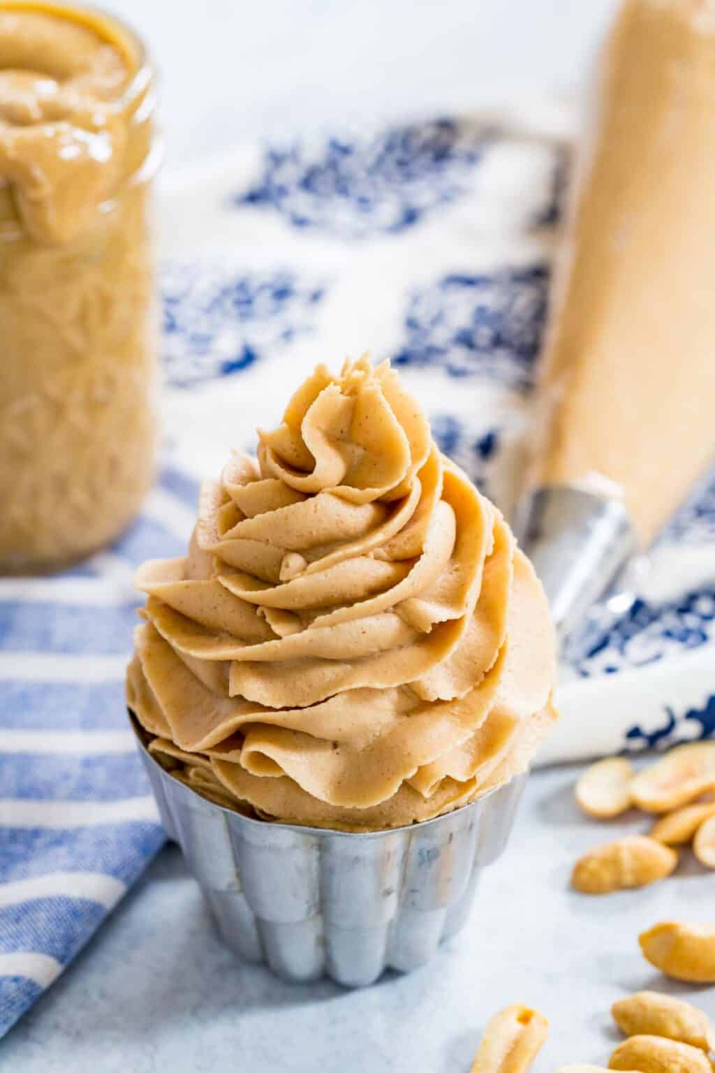 Peanut Butter Frosting | Cupcakes and Kale Chips
