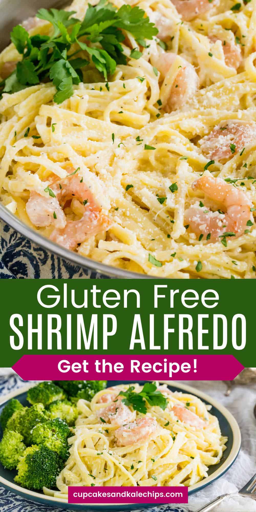 Creamy Shrimp Alfredo | Cupcakes & Kale Chips