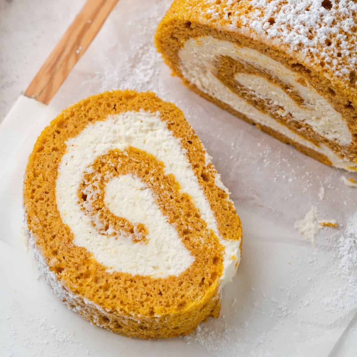 Small Batch Gluten Free Pumpkin Roll - MI Gluten Free Gal